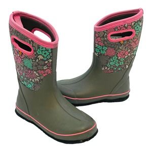 BOGS Classic Waterproof Insulated Winter Snow Boots Youth Sz 5 | Women's Sz 7